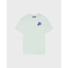 Vilebrequin - T-shirt Aus Bio-baumwolle Mit Aufgestickter Schildkröte Für Herren - T-shirt - Portisol - Blau - Größe L Vilebrequin - T-shirt Aus Bio-baumwolle Mit Aufgestickter Schildkröte Für Herren - T-shirt - Portisol - Blau - Größe L