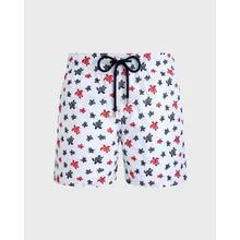 Vilebrequin - Micro Ronde Des Tortues Badeshorts Mit Stickerei Für Herren – Limitierte Serie - Bademode - Mistral - Weiss - Größe M Vilebrequin - Micro Ronde Des Tortues Badeshorts Mit Stickerei Für Herren – Limitierte Serie - Bademode - Mistral - Weiss - Größe M