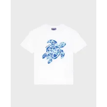 Vilebrequin - T-shirt Aus Bio-baumwolle Mit Big Turtle-print Für Jungen - T-shirt - Gabin - Weiss - Größe 8 Vilebrequin - T-shirt Aus Bio-baumwolle Mit Big Turtle-print Für Jungen - T-shirt - Gabin - Weiss - Größe 8