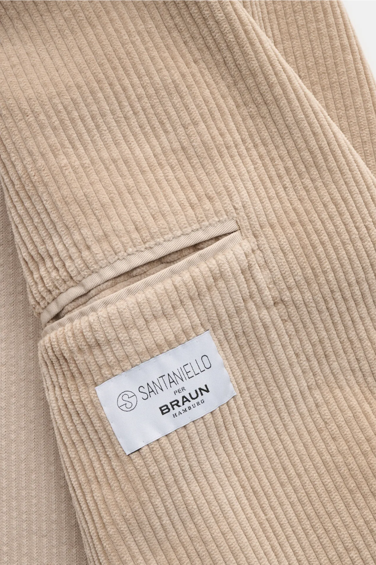 Santaniello - Herren - Cordsakko beige – Bild 4