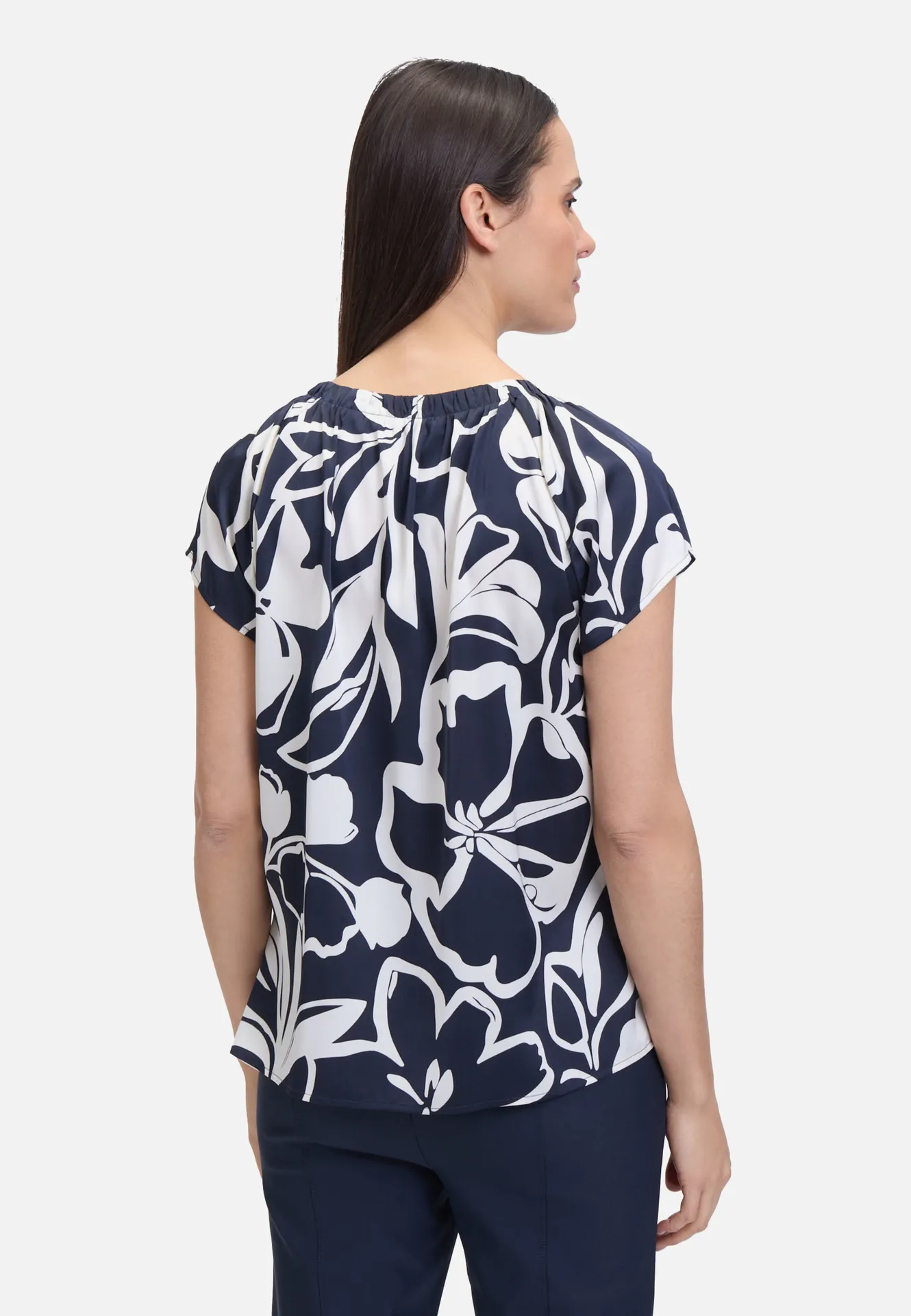 Casual-Bluse mit Muster Casual-Bluse mit Muster