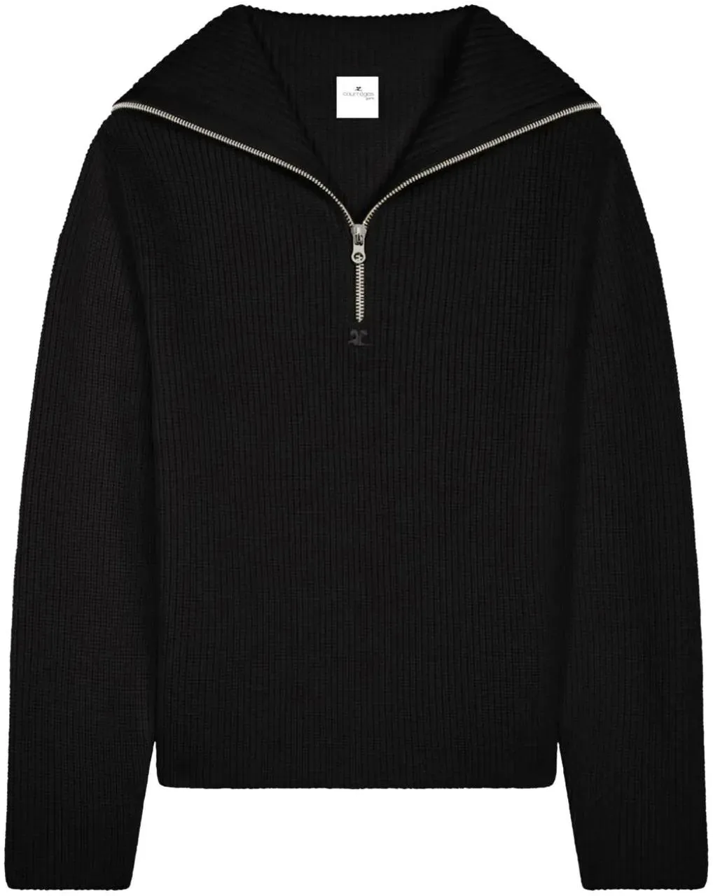 Courrèges - Sweaters Black - Größe L - schwarz Courrèges - Sweaters Black - Größe L - schwarz