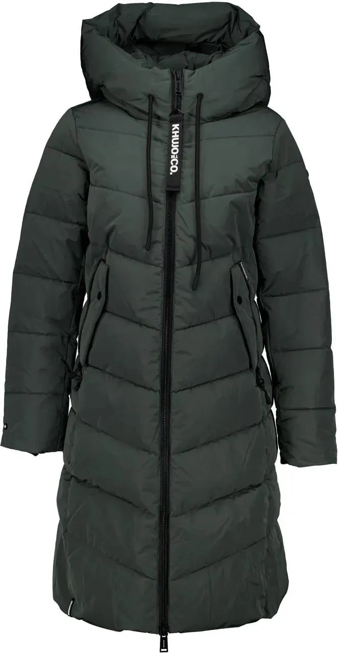 KHUJO - Khujo Gewatteerde Jassen Groen Mikia - Größe XL - grün KHUJO - Khujo Gewatteerde Jassen Groen Mikia - Größe XL - grün