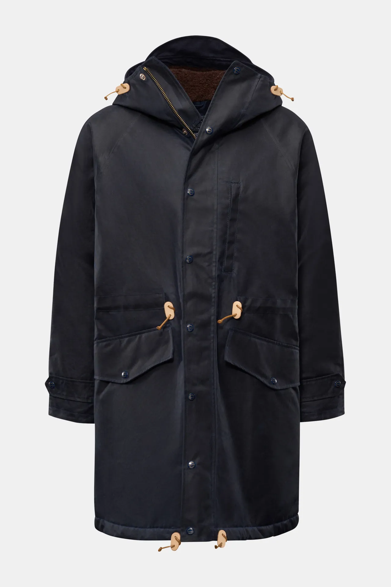 Manifattura Ceccarelli - Herren - Wachsparka %27Mountain%27 navy Manifattura Ceccarelli - Herren - Wachsparka %27Mountain%27 navy