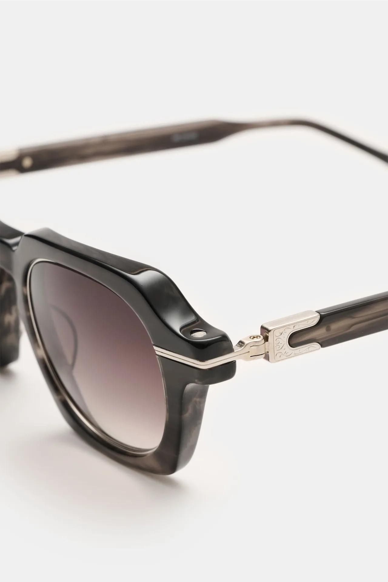 Matsuda - Herren - Sonnenbrille 'M2055' in anthrazit/grau – Bild 3