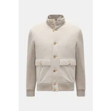 Brunello Cucinelli - Herren - Cashmere Strickblouson sand Brunello Cucinelli - Herren - Cashmere Strickblouson sand