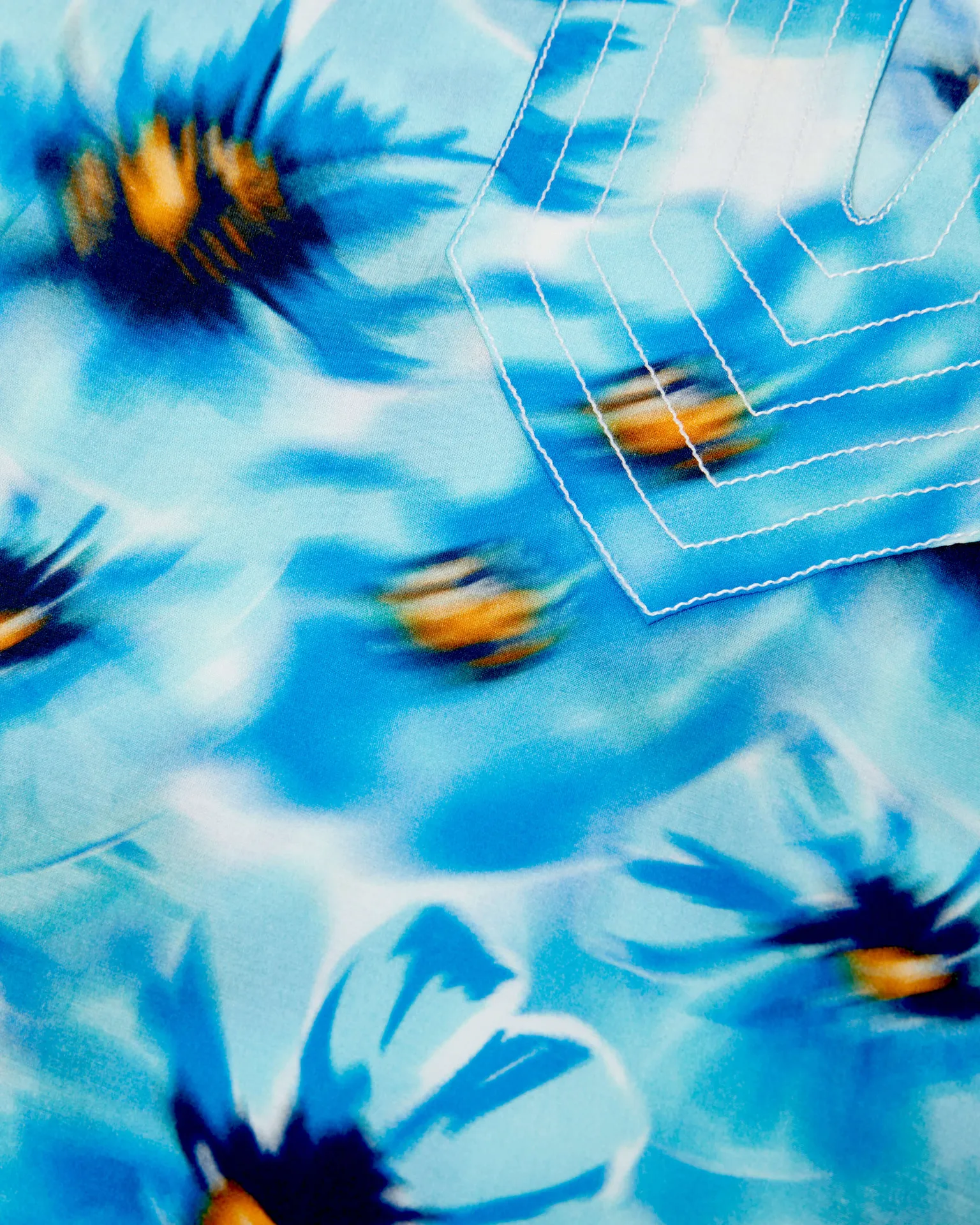 Vilebrequin - Poppies Kaftan Aus Baumwollvoile Für Damen - Kaftan - Leonor - Blau - Größe S – Bild 6