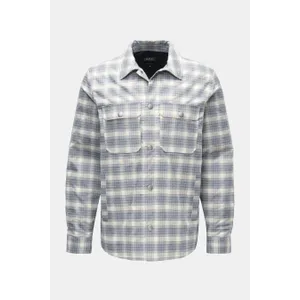 A.P.C. - Herren - Jacke %27Alex%27 graublau/offwhite kariert A.P.C. - Herren - Jacke %27Alex%27 graublau/offwhite kariert