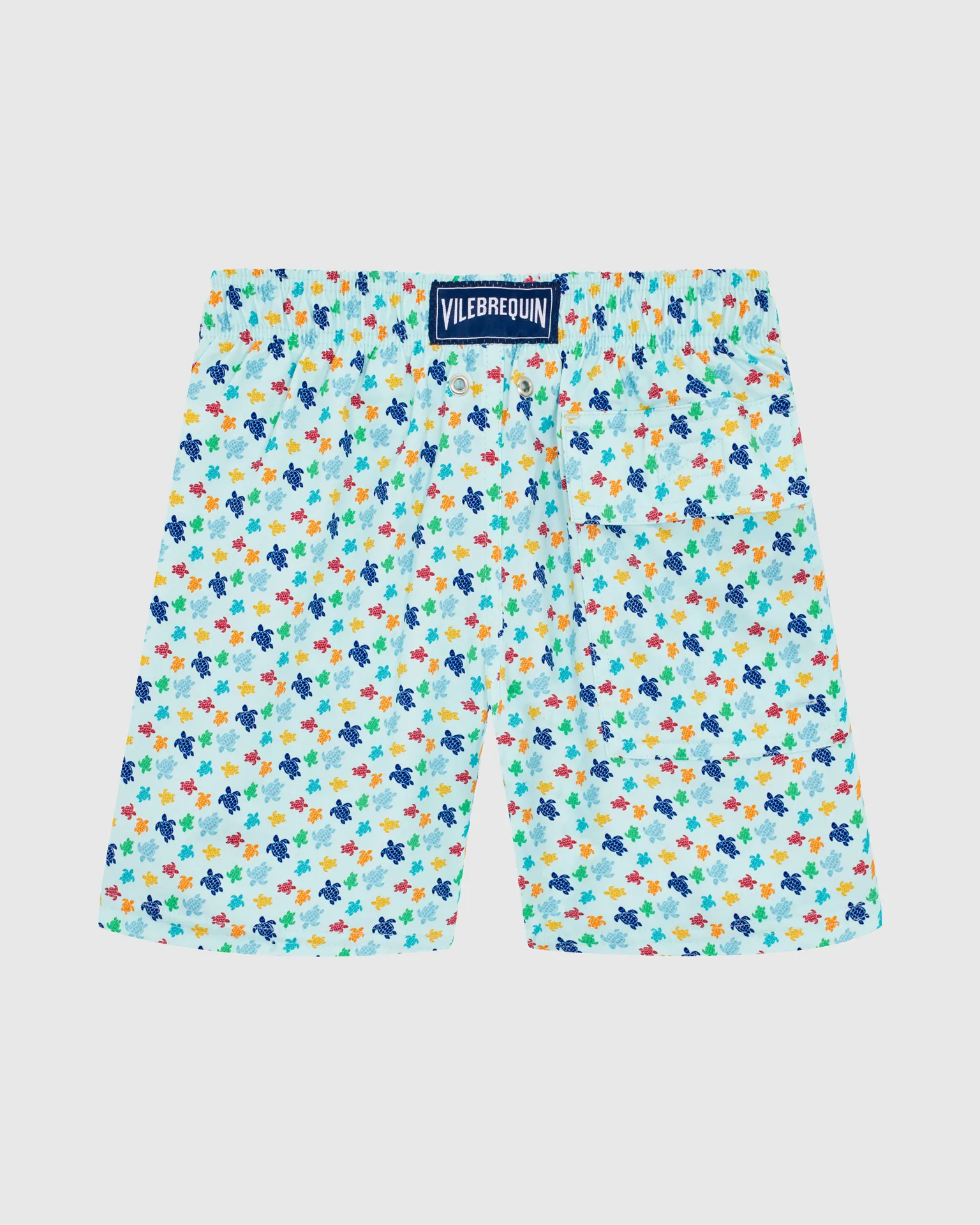 Vilebrequin - Micro Ronde Des Tortues Rainbow Stretch-badeshorts Für Jungen - Bademode - Jirise - Blau - Größe 2 – Bild 2