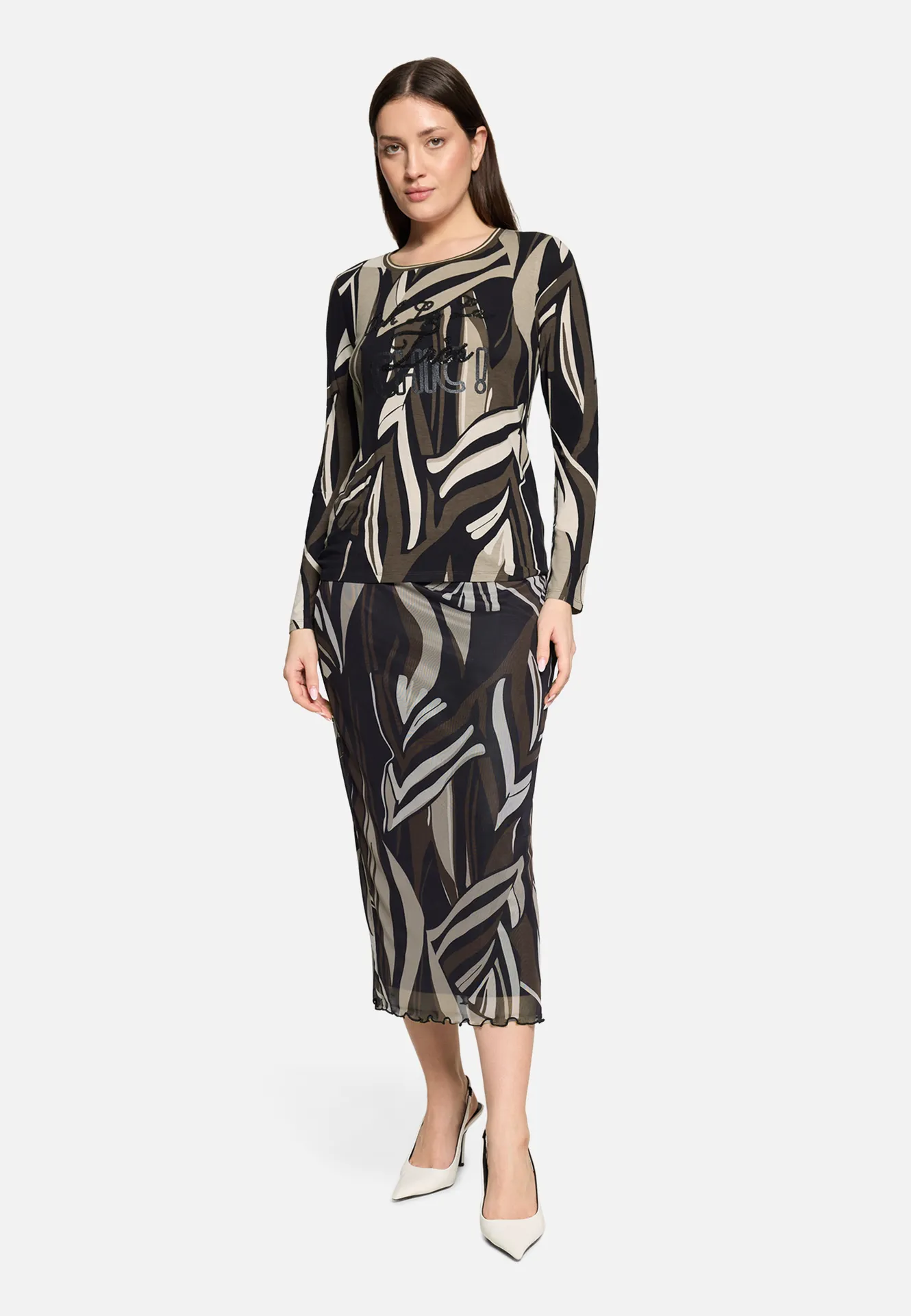 Midirock mit Gummizug – Bild 2