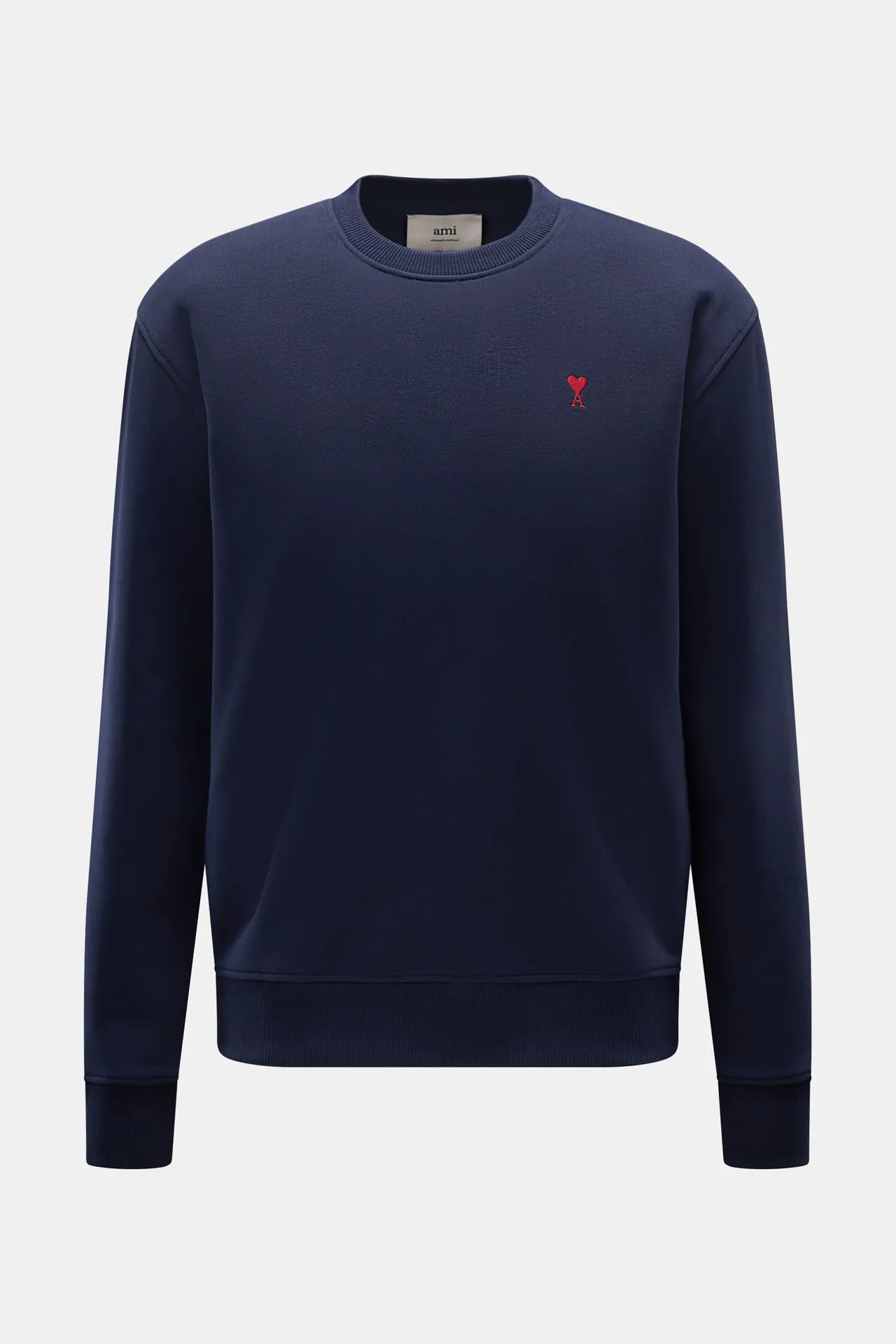 Ami Paris - Herren - Rundhals-Sweatshirt dunkelblau Ami Paris - Herren - Rundhals-Sweatshirt dunkelblau