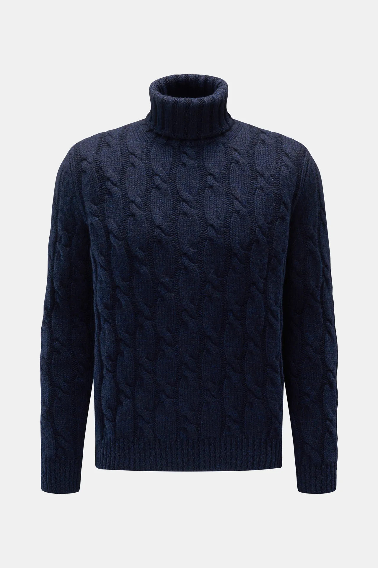 Fedeli - Herren - Cashmere Rollkragenpullover %27Tecknet Baker%27 navy Fedeli - Herren - Cashmere Rollkragenpullover %27Tecknet Baker%27 navy
