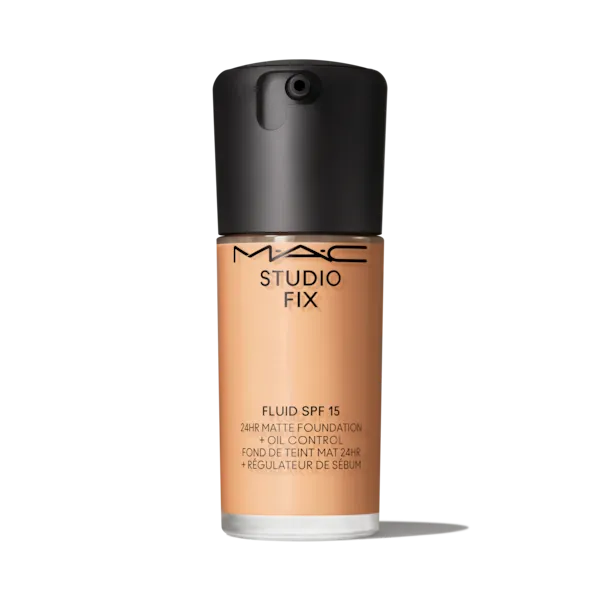 Mac Cosmetics - Studio Fix Fluid SPF 15 24HR Matte Foundation + Oil Control - NC35 Mac Cosmetics - Studio Fix Fluid SPF 15 24HR Matte Foundation + Oil Control - NC35