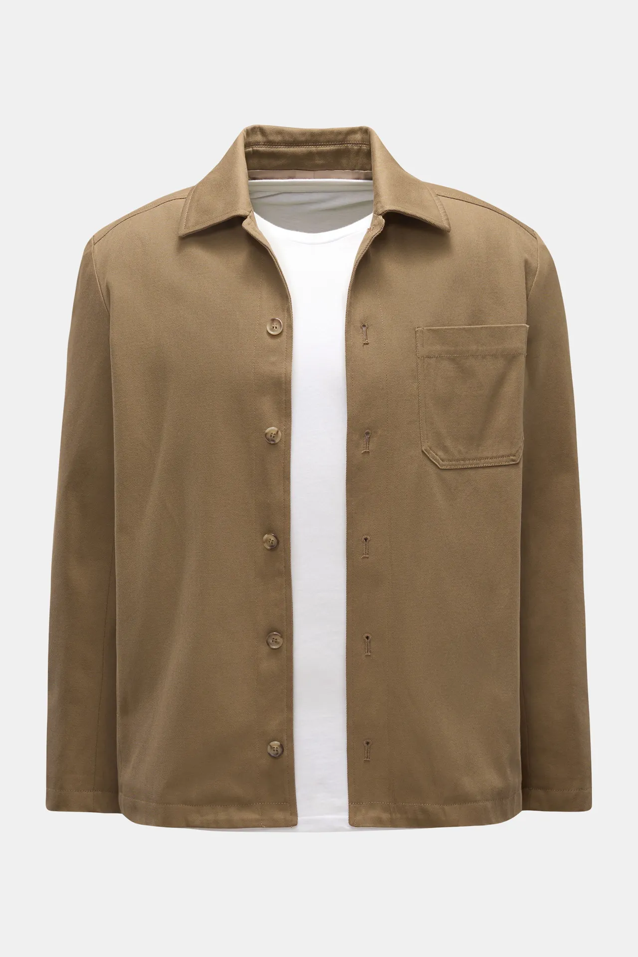 A.P.C. - Herren - Overshirt %27Jeffray%27 taupe A.P.C. - Herren - Overshirt %27Jeffray%27 taupe