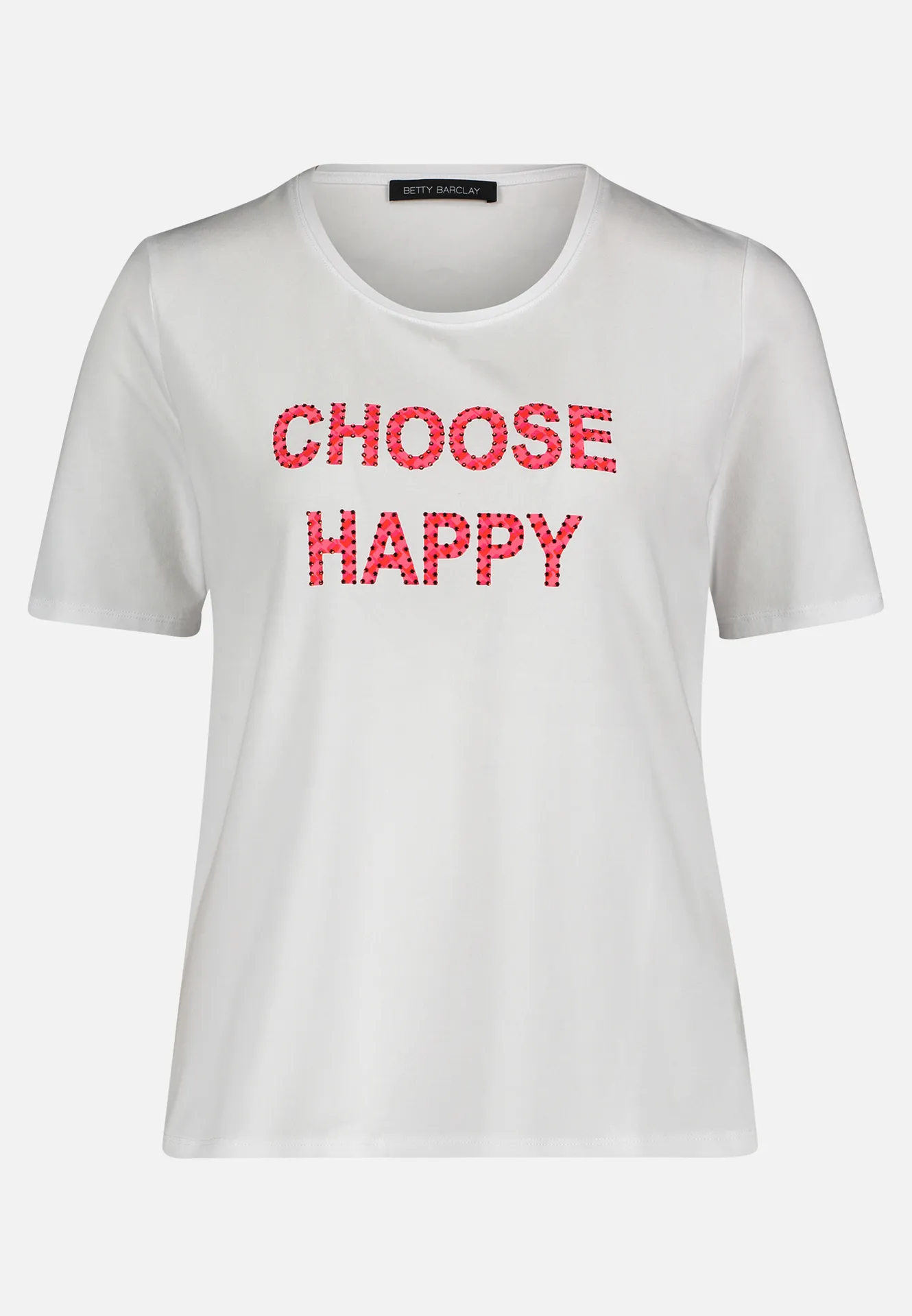 Basic Shirt mit Aufdruck – Bild 3