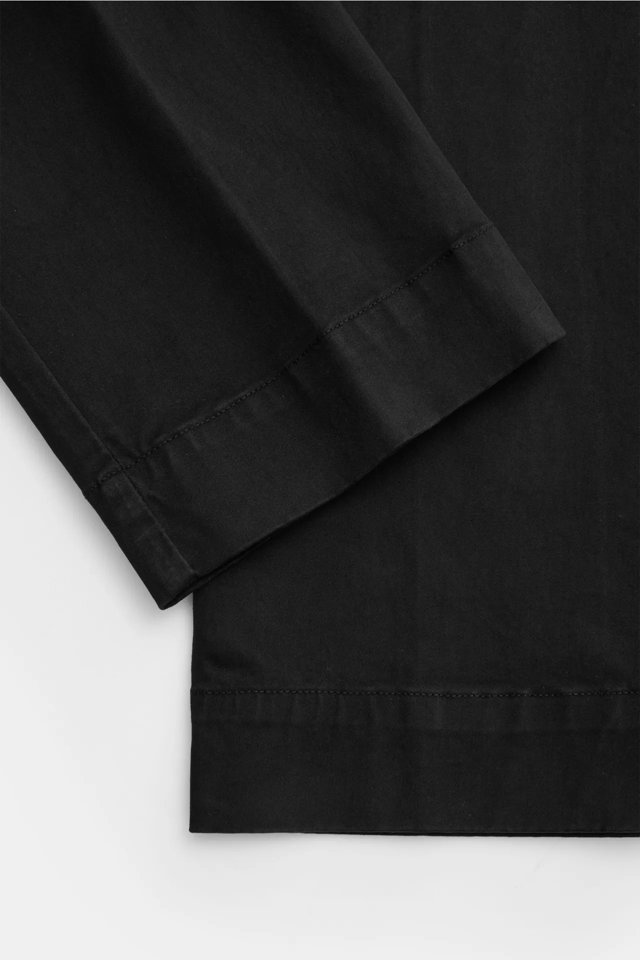 04651/ A trip in a bag - Herren - Baumwollhose 'Flex' schwarz – Bild 6