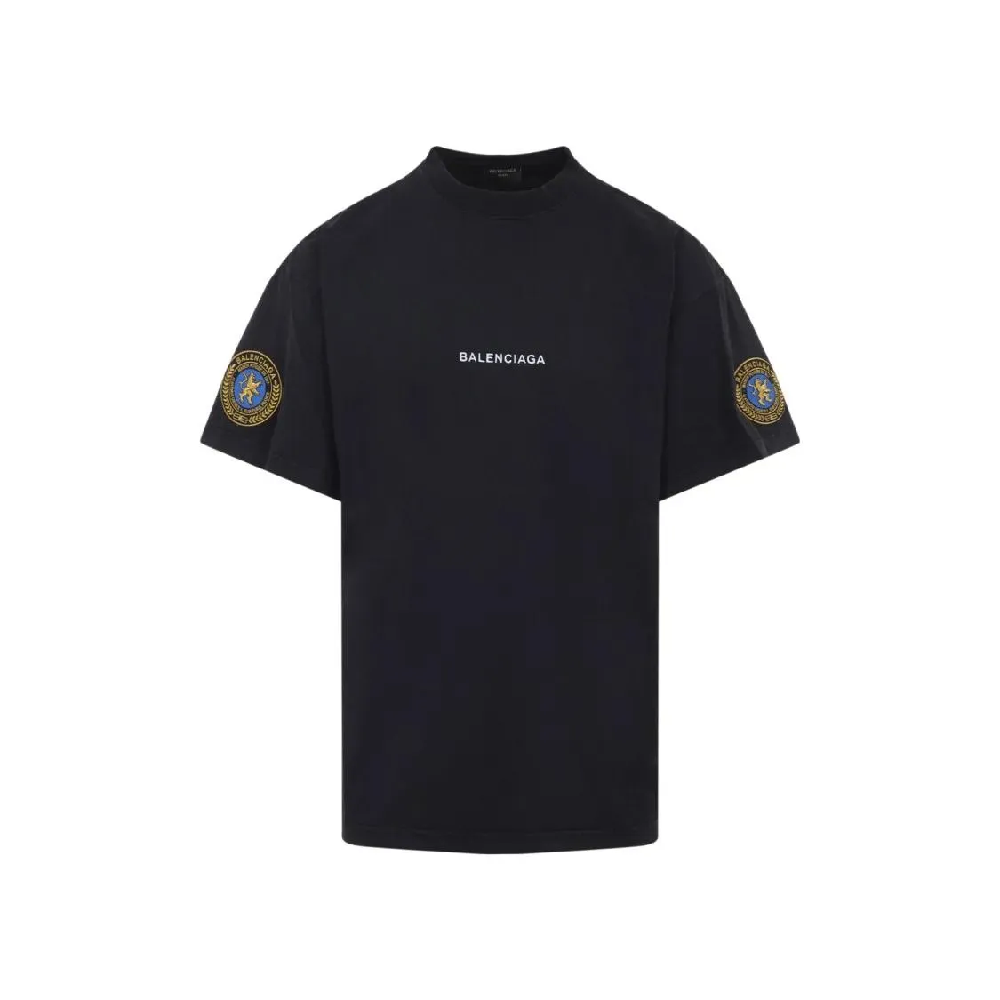 Balenciaga - Classic Black Cotton T-Shirt - Größe 2 - schwarz Balenciaga - Classic Black Cotton T-Shirt - Größe 2 - schwarz