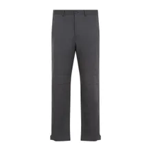 Ranra - Grey Cotton Blend Trousers - Größe L - grau Ranra - Grey Cotton Blend Trousers - Größe L - grau