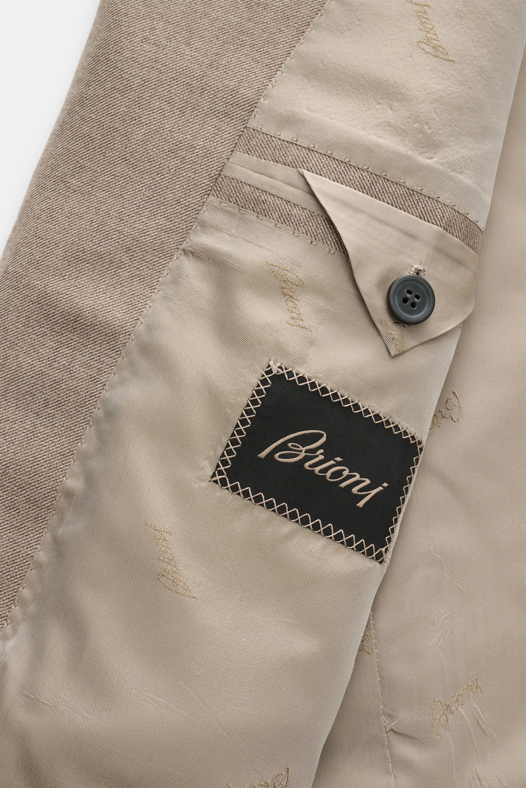 Brioni - Herren - Anzug 'Brunico' taupe meliert – Bild 3