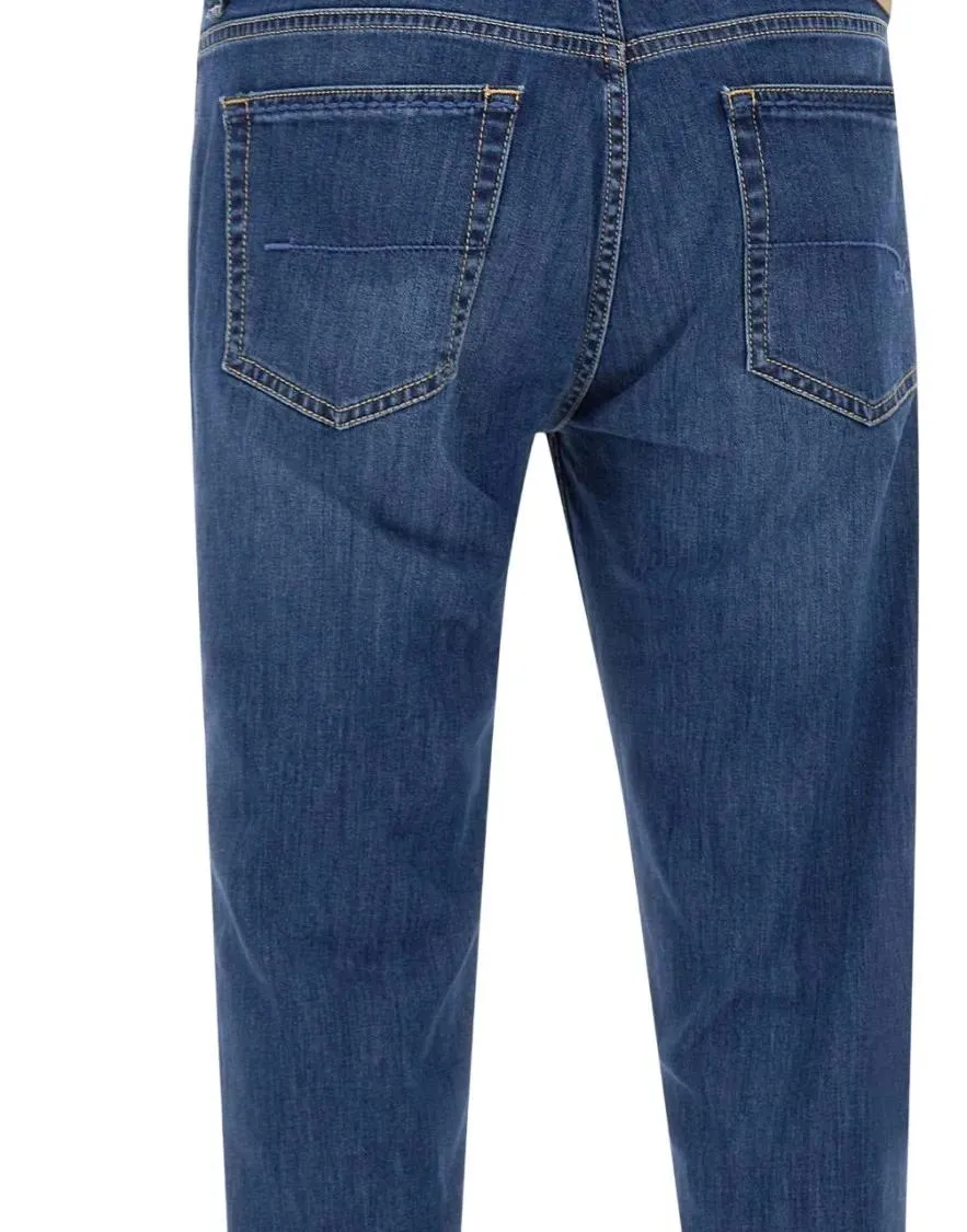 Re-Hash - Dark Denim Slim-Fit Jeans - Größe 30 - blau – Bild 3
