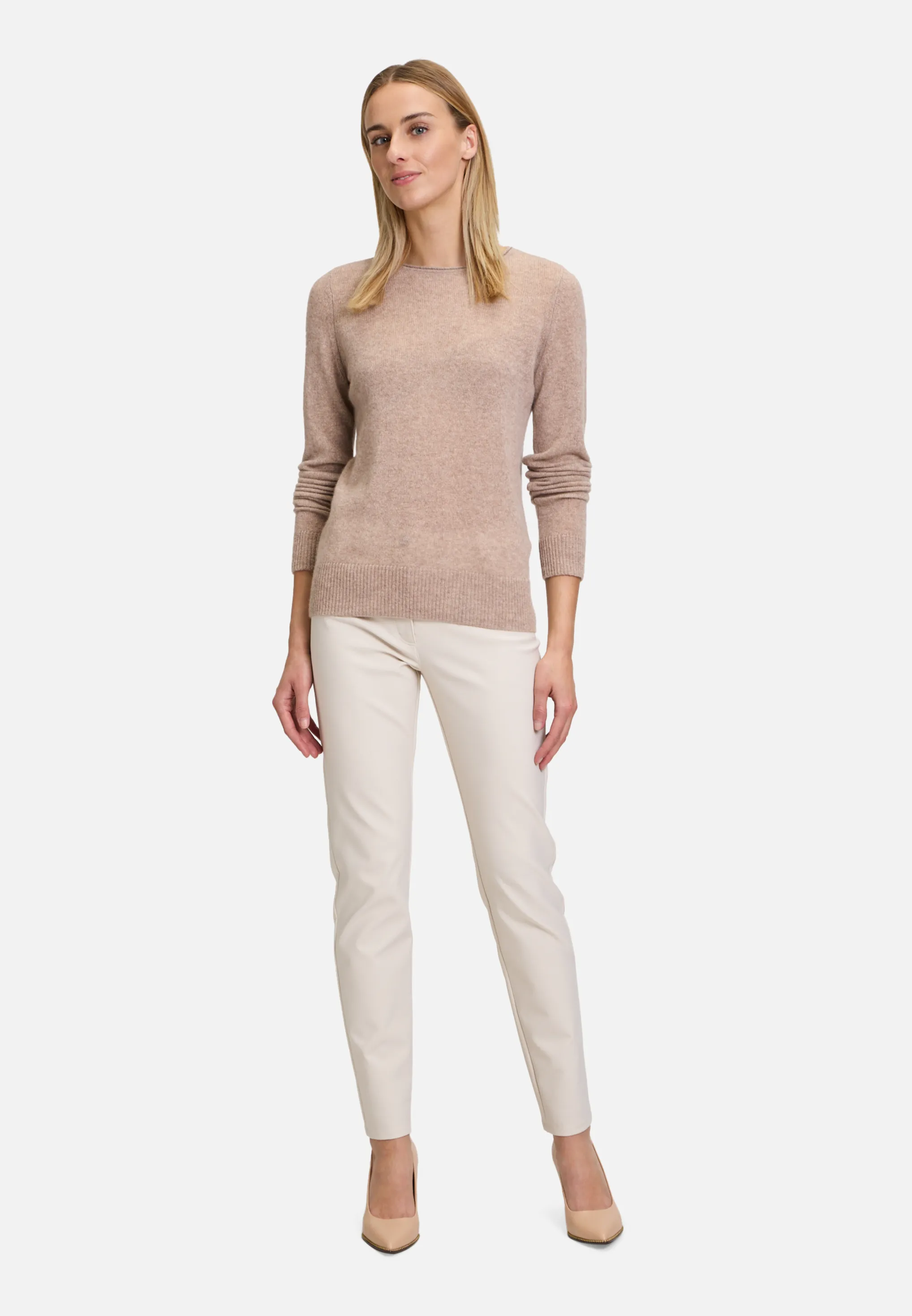 Kaschmir-Pullover mit Rundhalsausschnitt – Bild 2