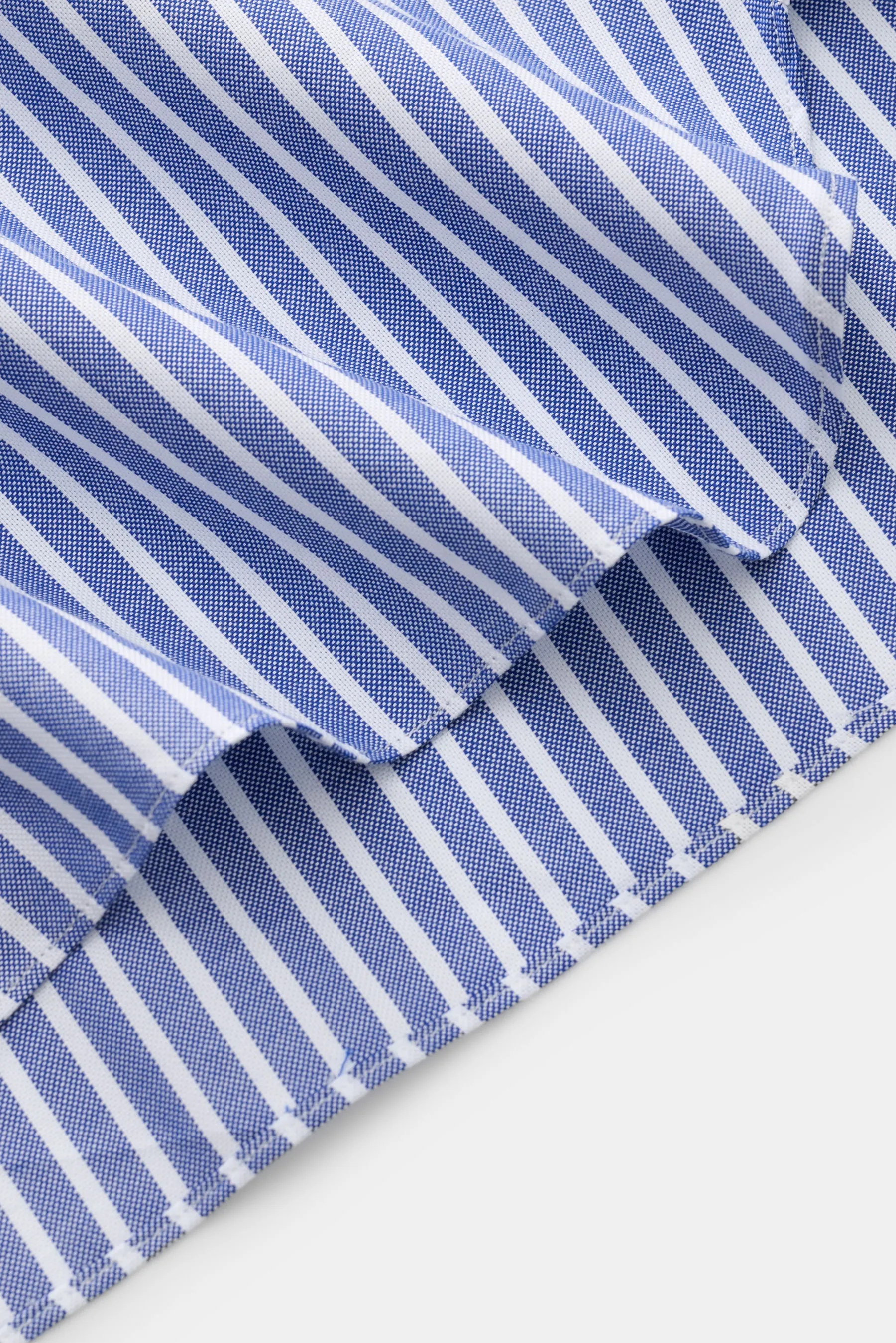 Giampaolo - Herren - Casual Hemd Haifisch-Kragen navy/weiß gestreift – Bild 4