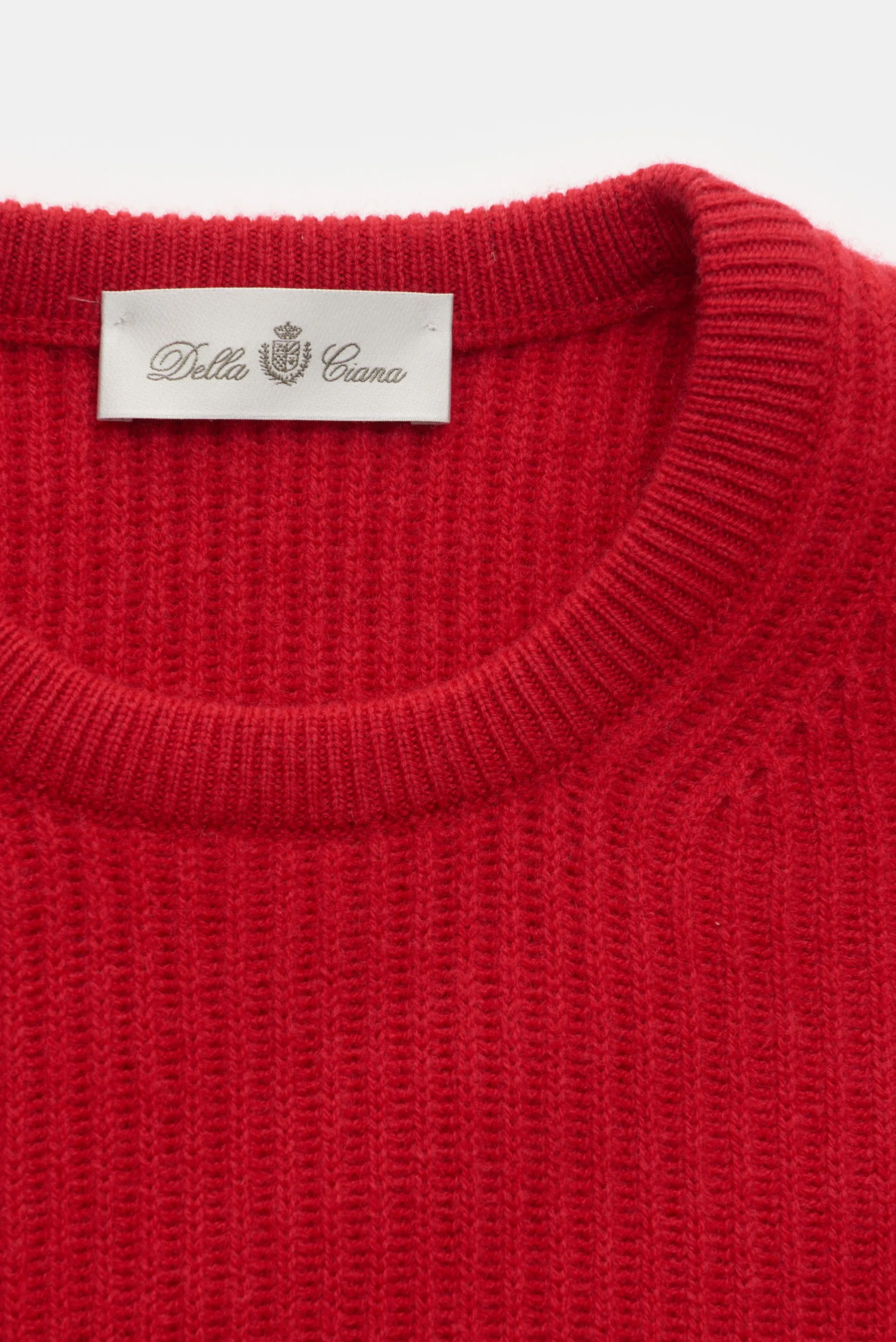 Della Ciana - Herren - Rundhalspullover rot – Bild 2