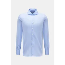 Truzzi - Herren - Business Hemd Haifisch-Kragen %27Napoli Busto%27 hellblau/weiß kariert Truzzi - Herren - Business Hemd Haifisch-Kragen %27Napoli Busto%27 hellblau/weiß kariert