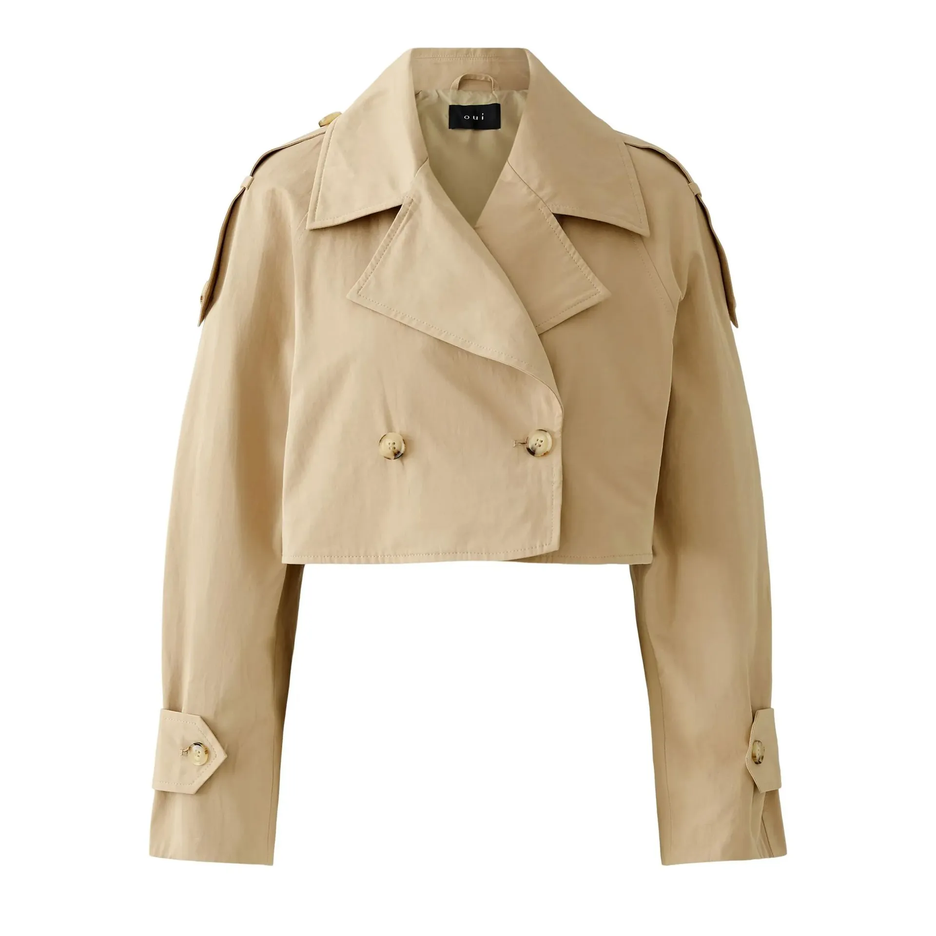 Oui - Trenchcoat - Größe 34 - beige Oui - Trenchcoat - Größe 34 - beige