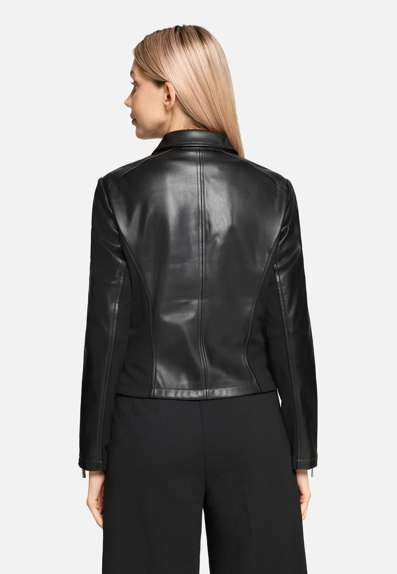 Bikerjacke mit Reißverschluss Bikerjacke mit Reißverschluss