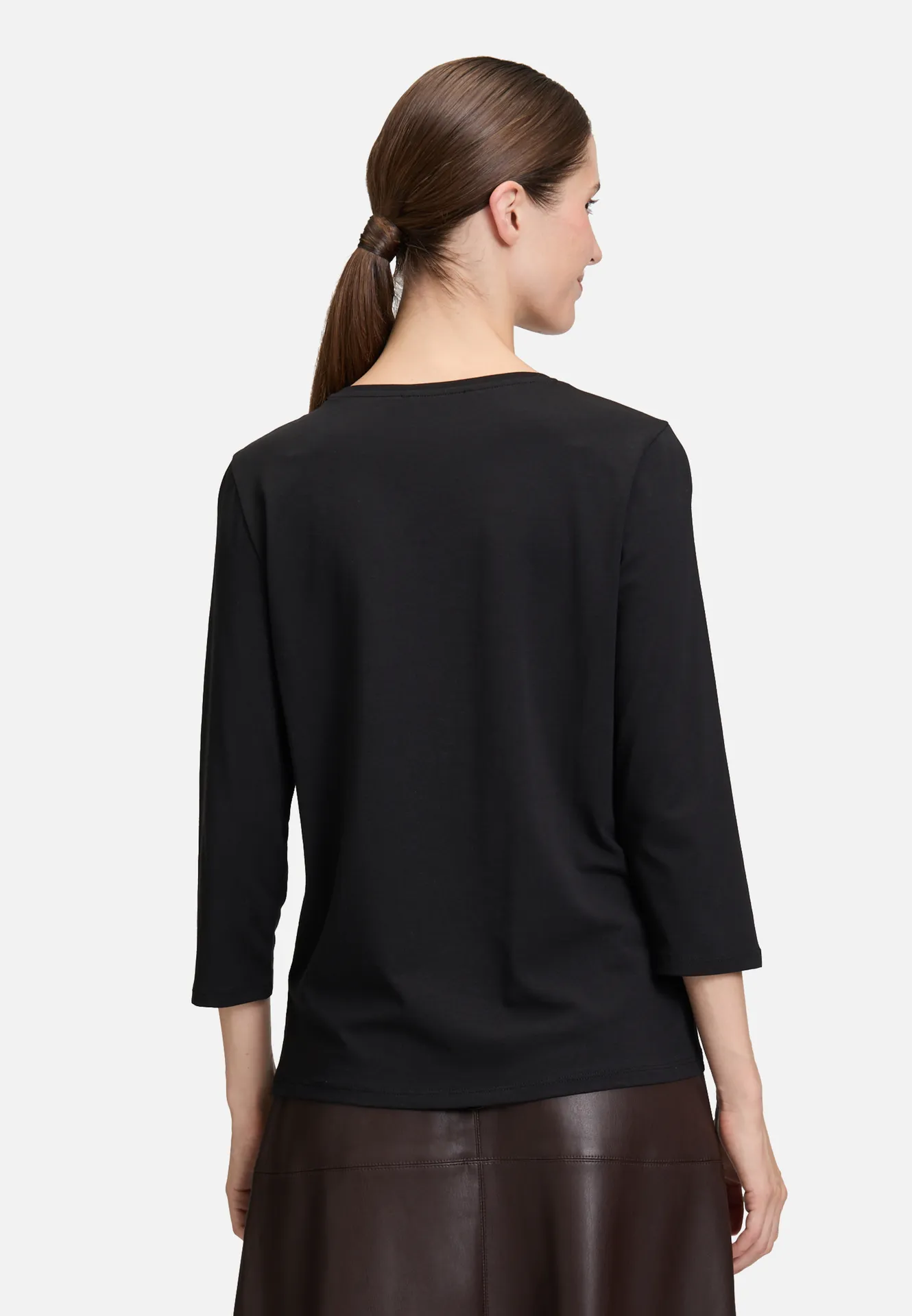 Basic Shirt mit Placement Basic Shirt mit Placement