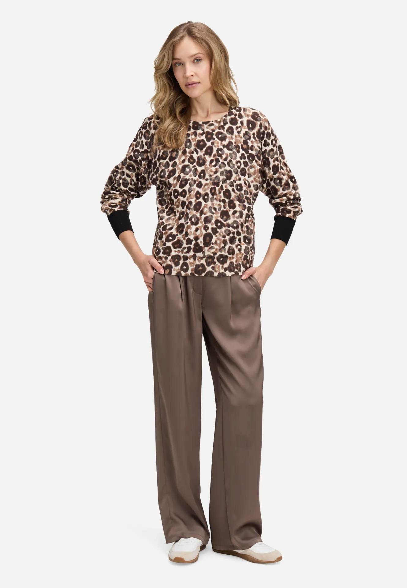 Strickpullover mit Jacquard – Bild 2