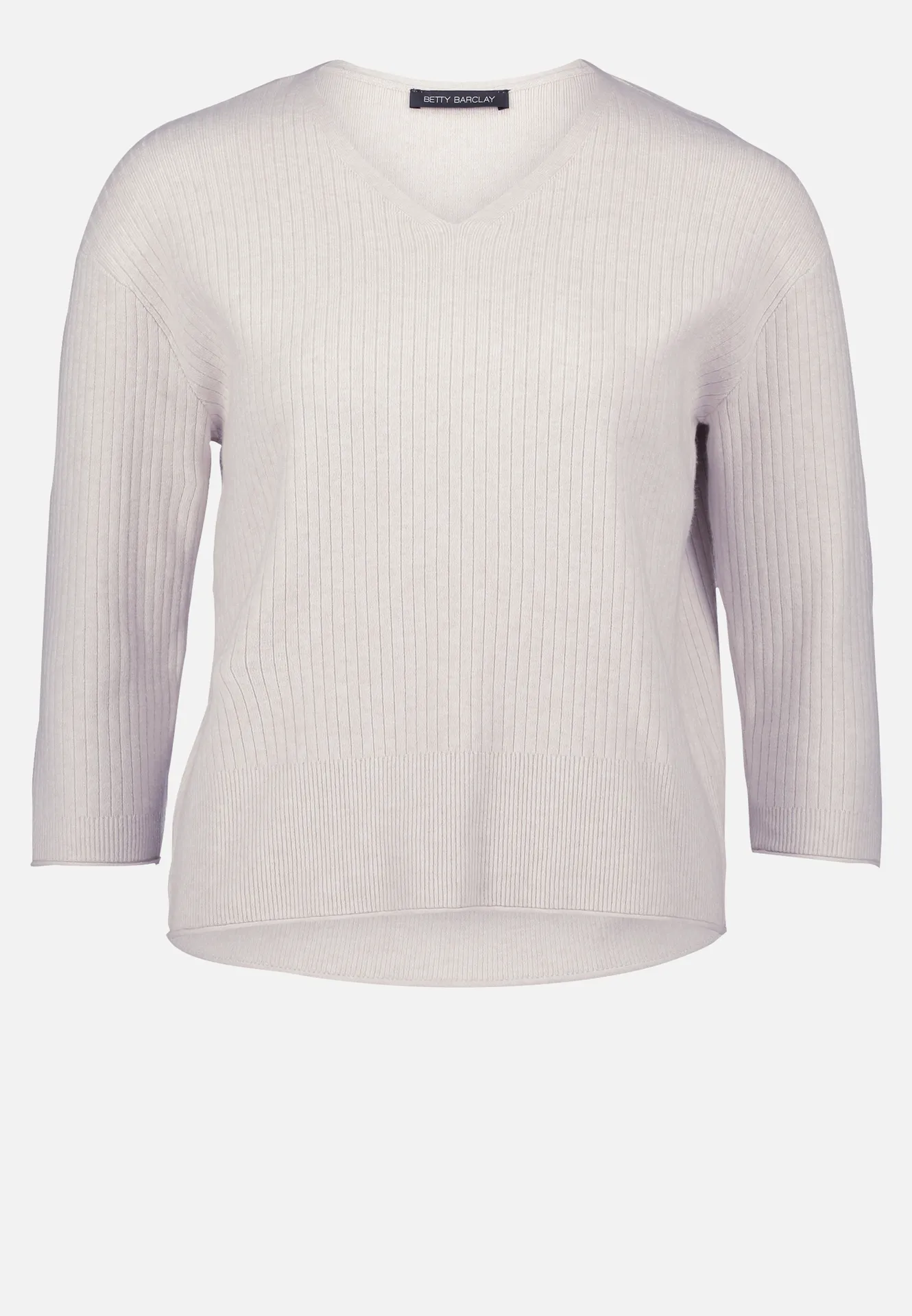 Feinstrickpullover mit V-Ausschnitt – Bild 3