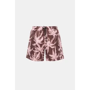 PT Torino - Herren - Badeshorts dunkelbraun/rosé gemustert PT Torino - Herren - Badeshorts dunkelbraun/rosé gemustert