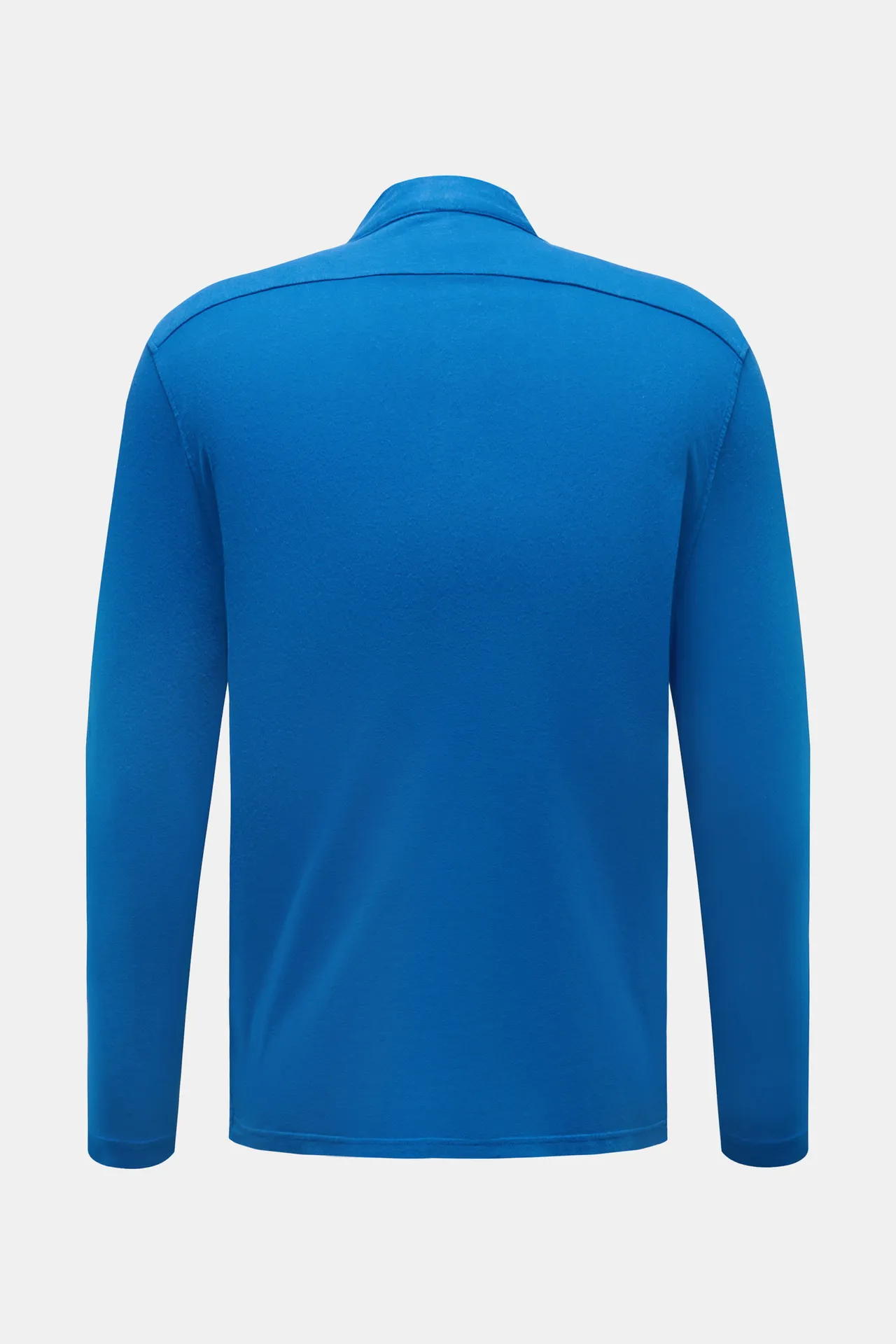 04651/ A trip in a bag - Herren - Henley-Shirt 'Organic Hemley' blau – Bild 3
