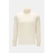 Fioroni - Herren - Cashmere Rollkragenpullover creme Fioroni - Herren - Cashmere Rollkragenpullover creme