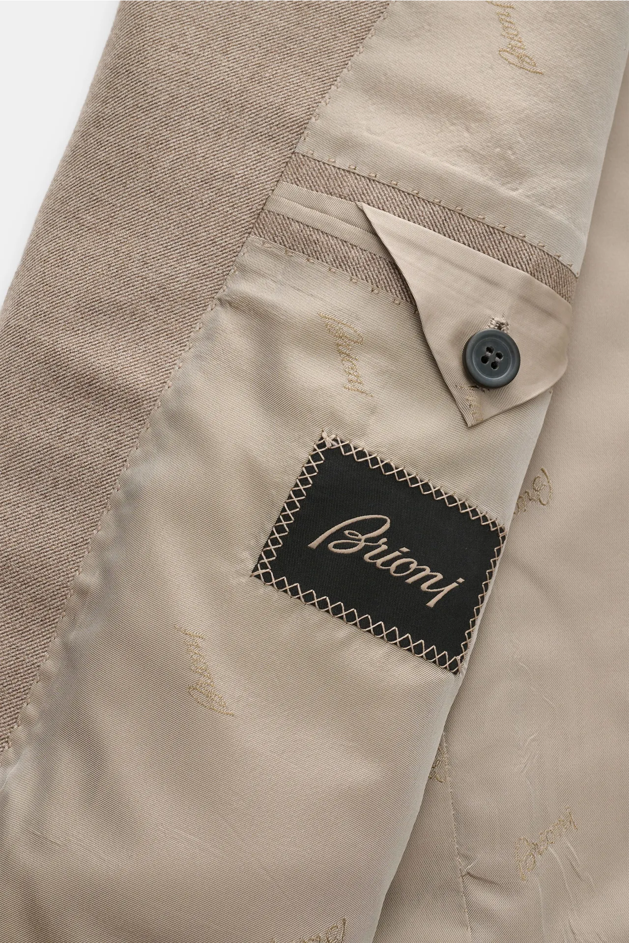 Brioni - Herren - Anzug 'Brunico' taupe meliert – Bild 3