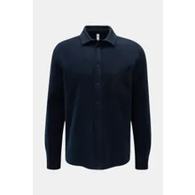 04651/ A trip in a bag - Herren - Fleece-Hemd %27Oyster%27 navy 04651/ A trip in a bag - Herren - Fleece-Hemd %27Oyster%27 navy