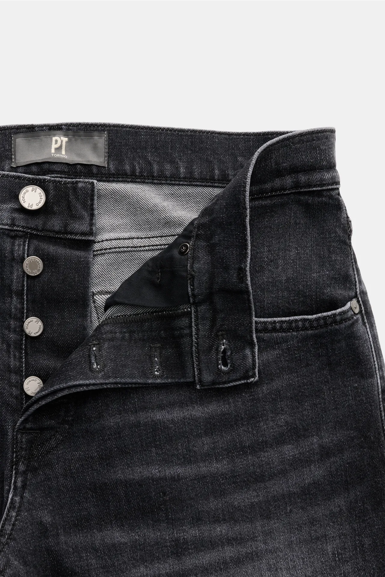 PT Torino Denim - Herren - Jeans 'Breakbeat' anthrazit – Bild 4