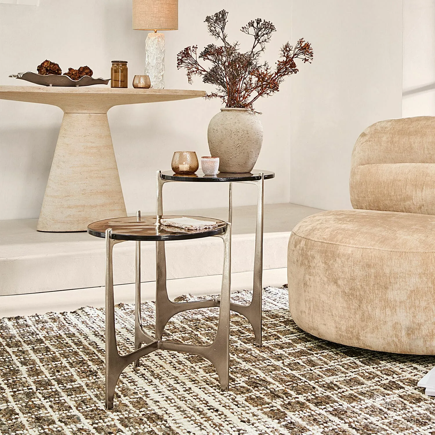 Beistelltisch 2er Set Jouvènne – Bild 2