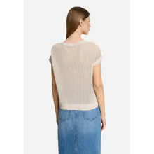 Lochstrick-Pullover ohne Arm Lochstrick-Pullover ohne Arm