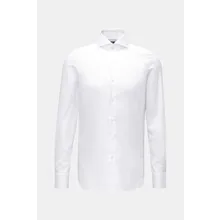 Finamore - Herren - Business Hemd %27Sergio Napoli%27 Haifisch-Kragen weiß Finamore - Herren - Business Hemd %27Sergio Napoli%27 Haifisch-Kragen weiß