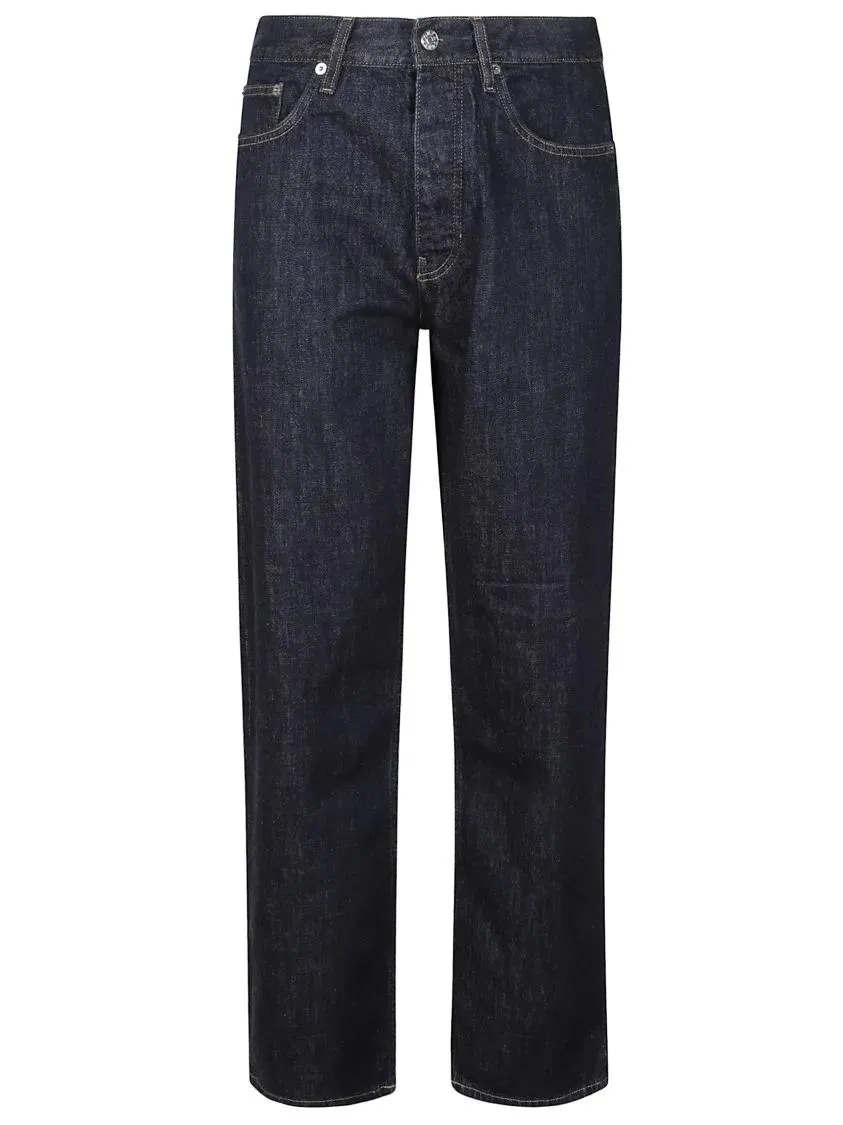 Sunflower - Classic Straight Leg Indigo Blue Denim Jeans - Größe 34 - schwarz Sunflower - Classic Straight Leg Indigo Blue Denim Jeans - Größe 34 - schwarz