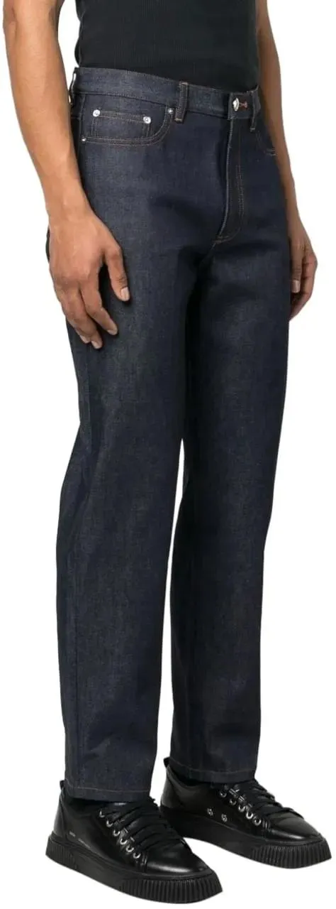 A.P.C. - Straight Jeans – Blue - Größe 32 - blau – Bild 3
