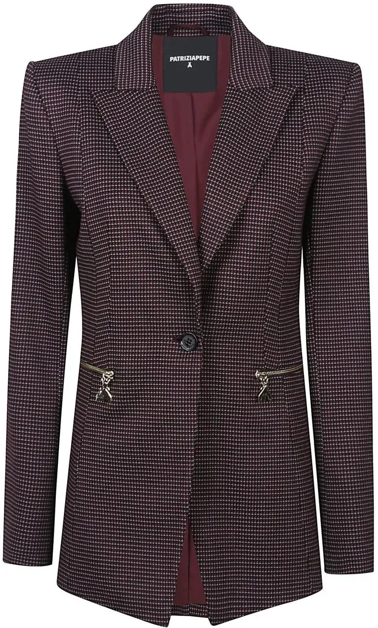 Patrizia Pepe - Jacket Red - Größe 40 - rot Patrizia Pepe - Jacket Red - Größe 40 - rot