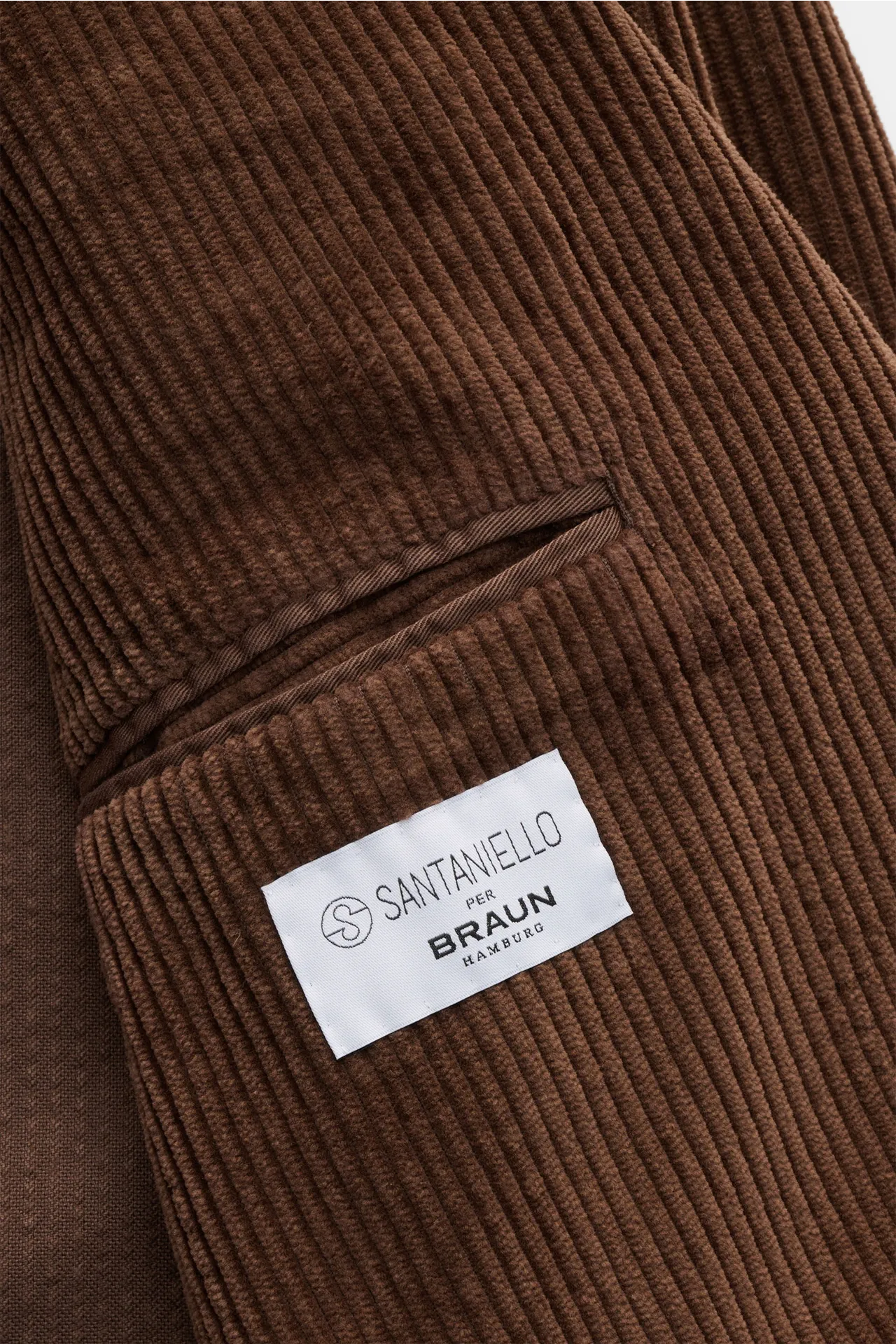 Santaniello - Herren - Cordsakko braun – Bild 4