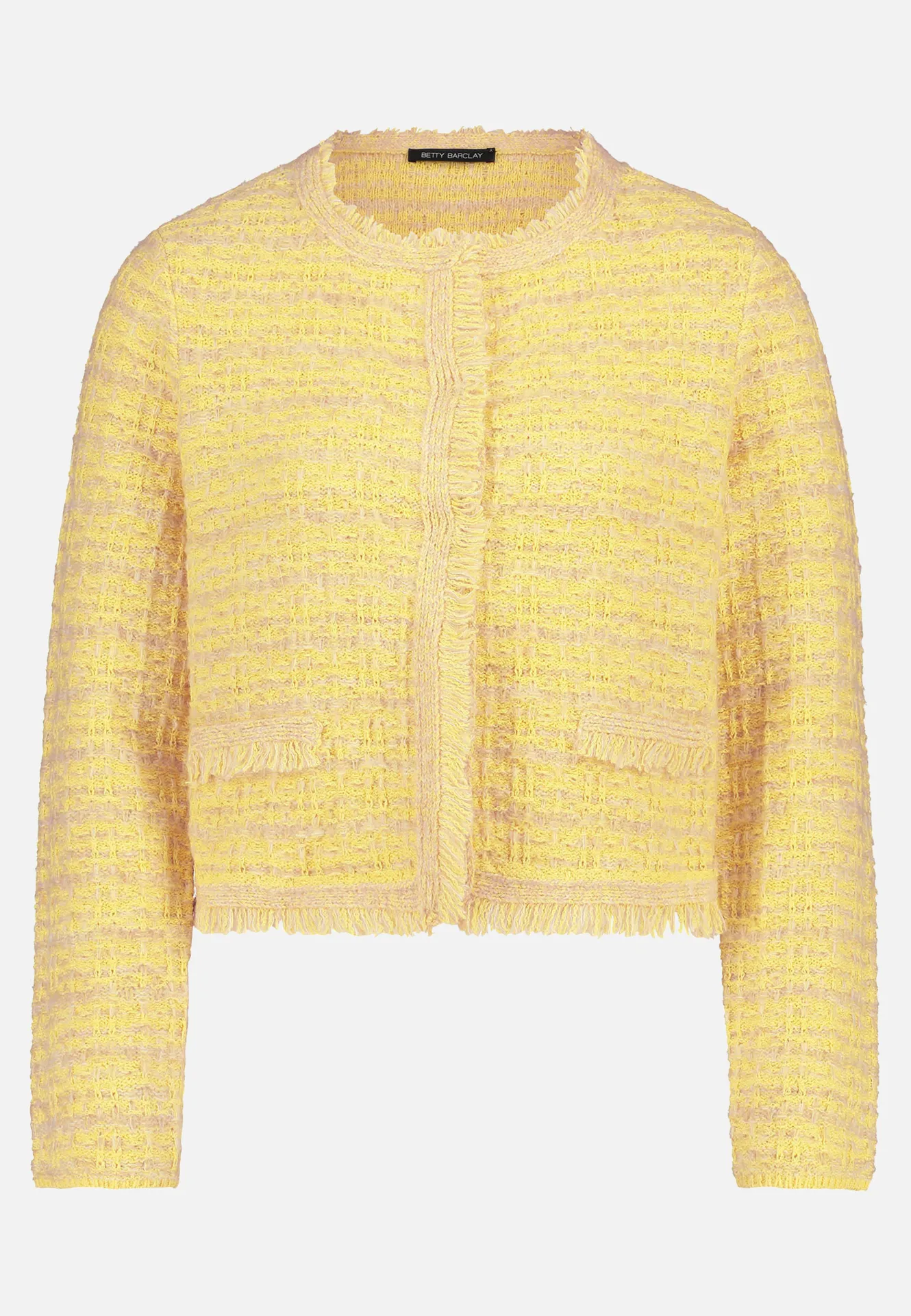 Strick-Cardigan mit Fransen – Bild 3