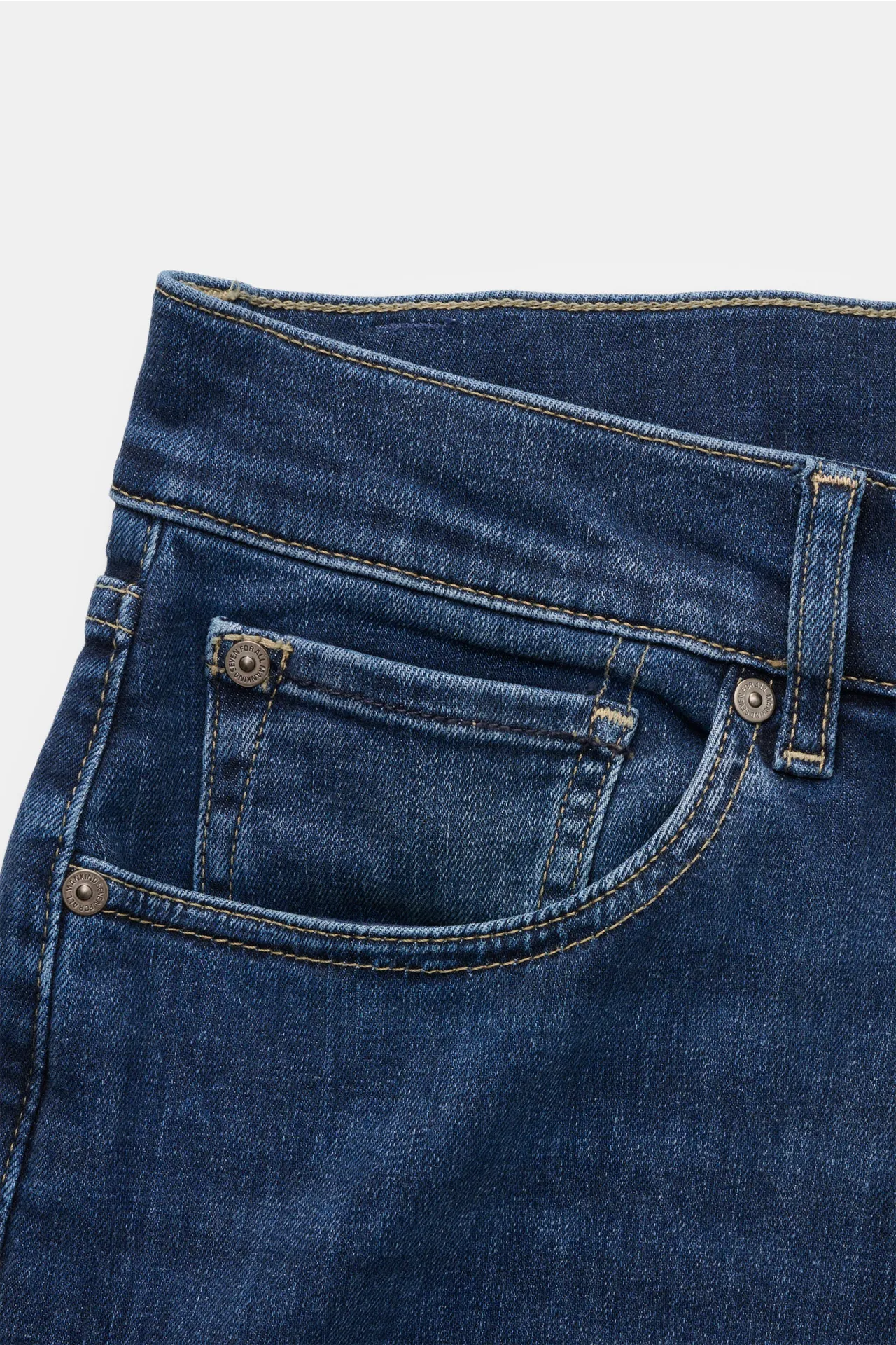 7 for all mankind - Herren - Jeans 'Slimmy Tapered' graublau – Bild 5
