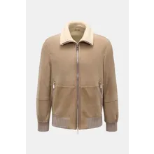 Brunello Cucinelli - Herren - Lammfell-Blouson beige Brunello Cucinelli - Herren - Lammfell-Blouson beige