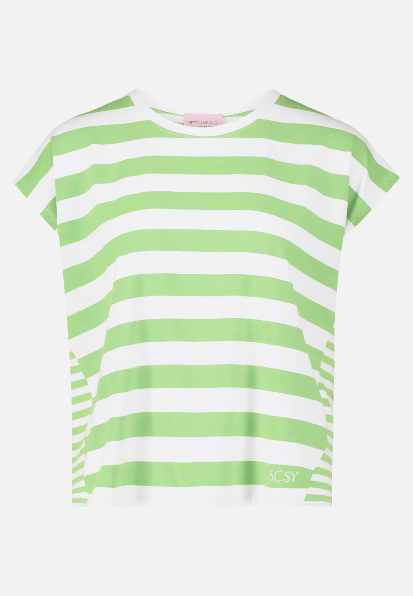 Basic Shirt mit Streifen – Bild 3